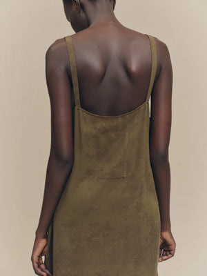 Sleeveless Silk Dress