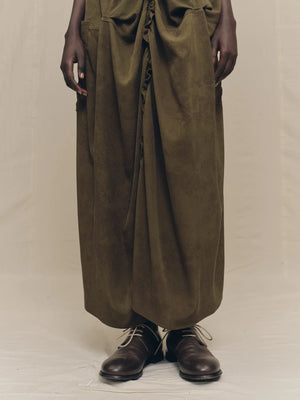 Sleeveless Gathered Dress