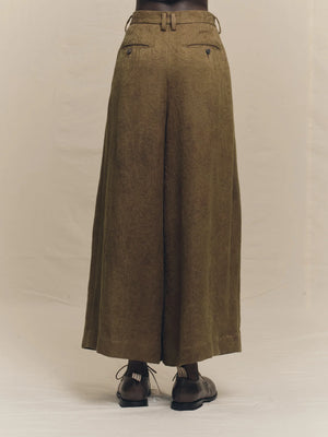 Jacquard Wide Leg Trouser
