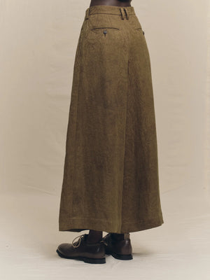 Jacquard Wide Leg Trouser