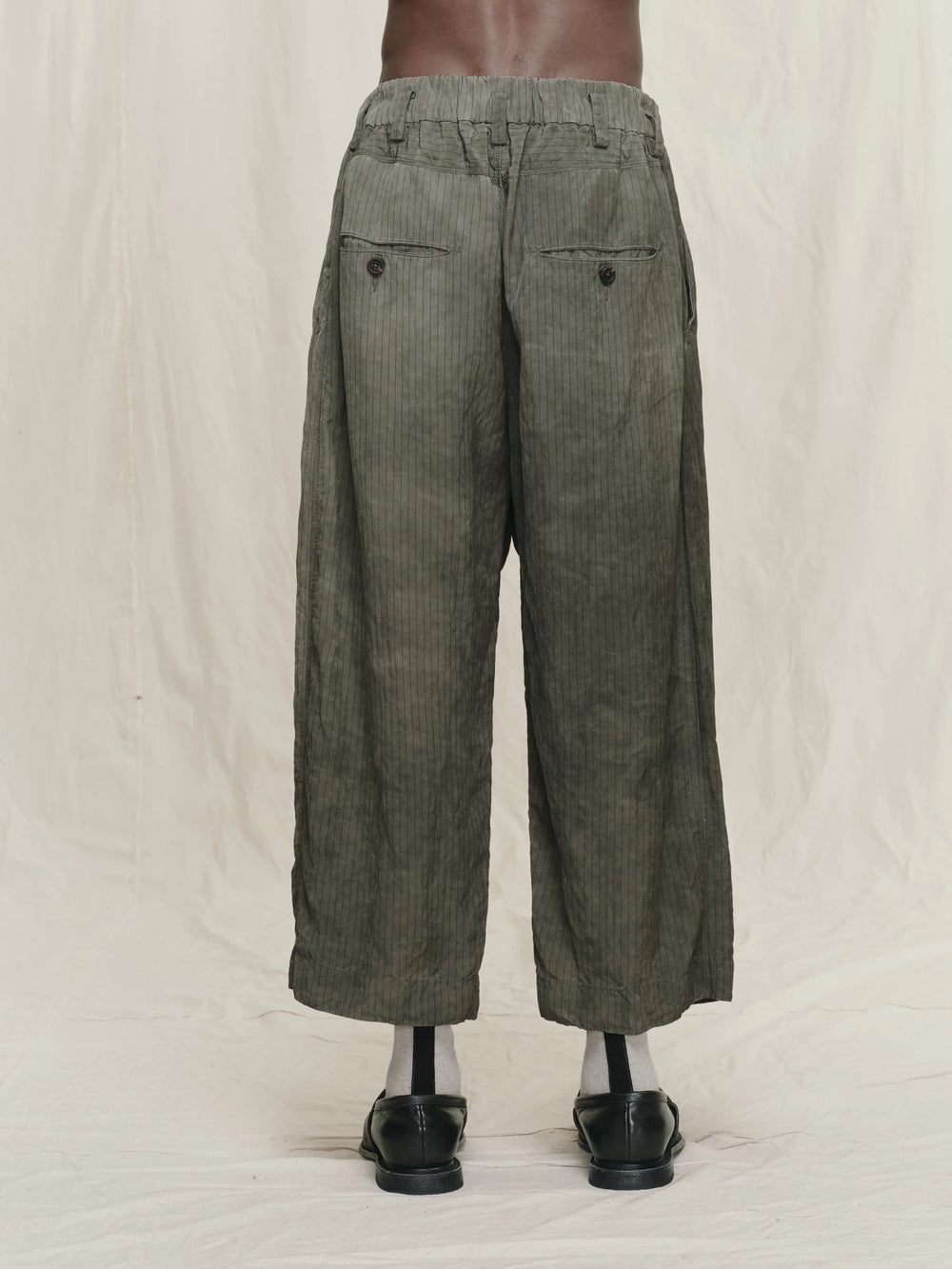 Striped Drawstring Trouser