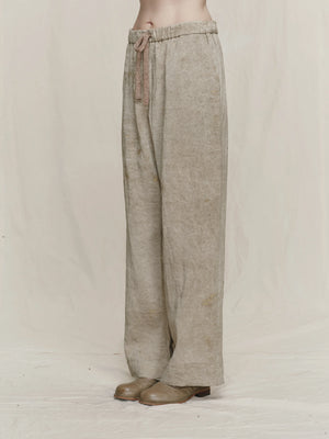 Gold Leaf Drawstring Trousers