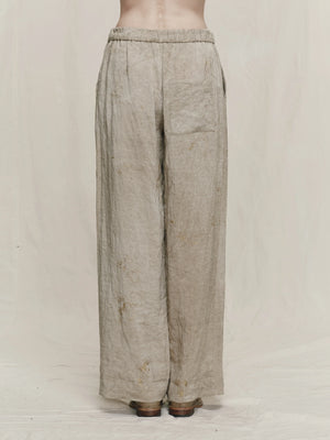 Gold Leaf Drawstring Trousers