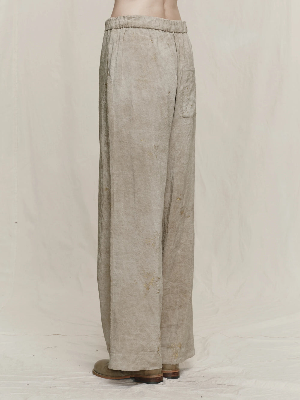 Gold Leaf Drawstring Trousers