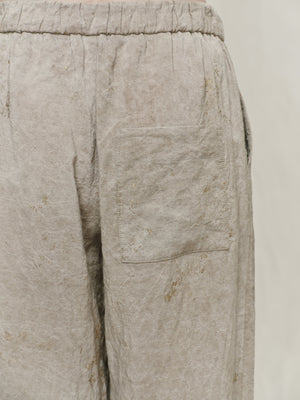 Gold Leaf Drawstring Trousers