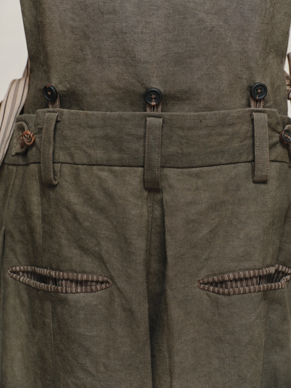 Rolled Up Wide Leg Trousers