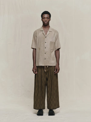 Gold Leaf Short Sleeve Pocket Shirt
