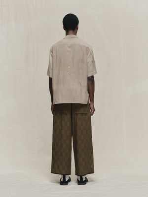 Gold Leaf Short Sleeve Pocket Shirt