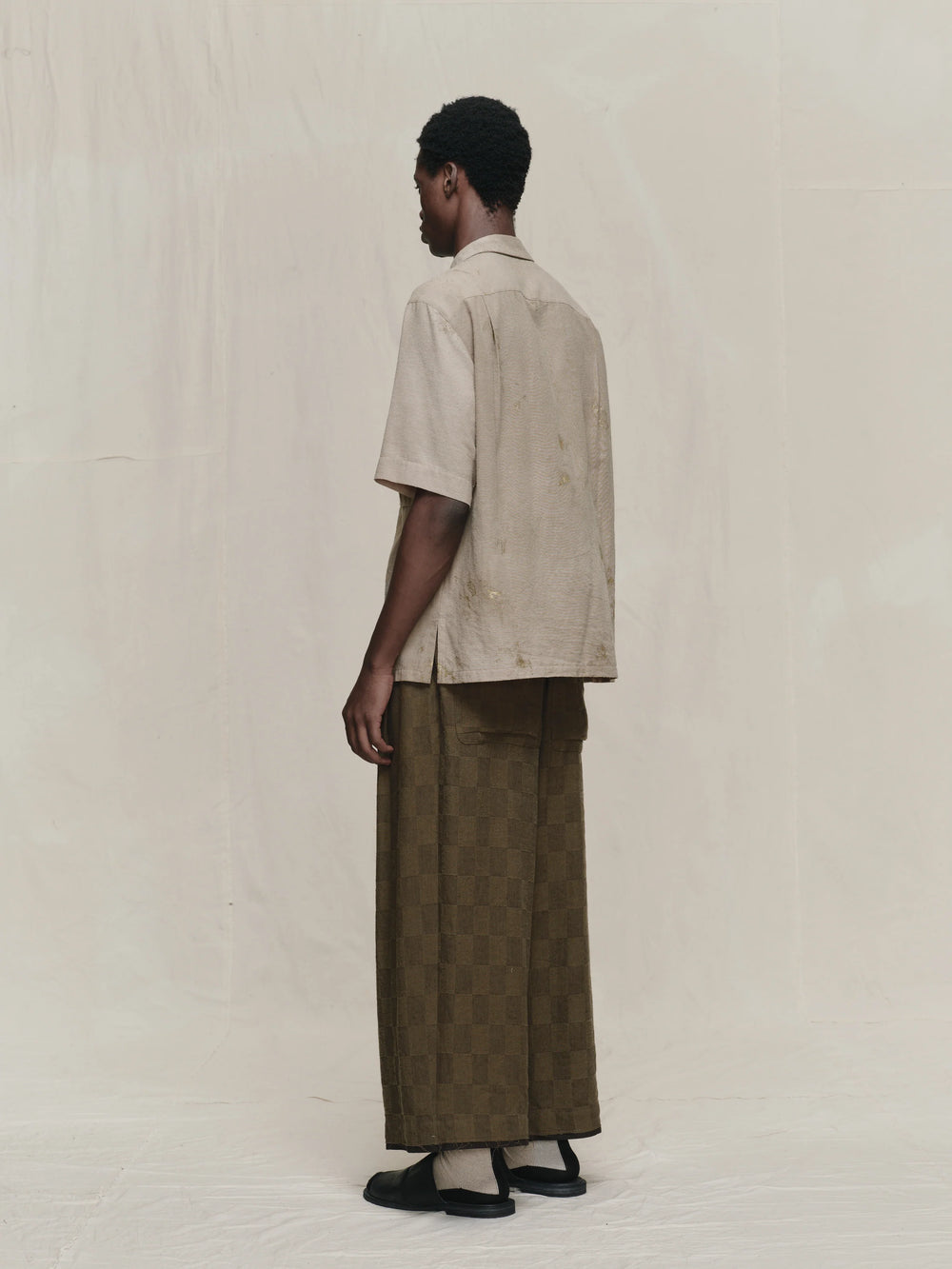 Gold Leaf Short Sleeve Pocket Shirt