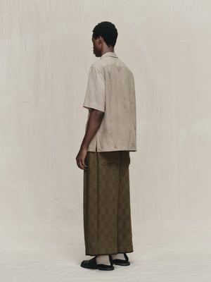 Gold Leaf Short Sleeve Pocket Shirt