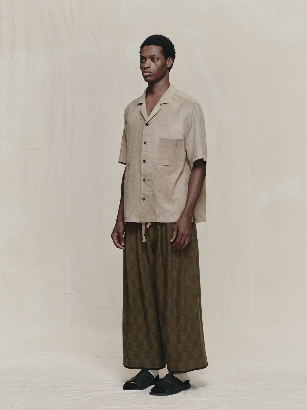 Gold Leaf Short Sleeve Pocket Shirt