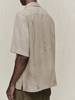 Gold Leaf Short Sleeve Pocket Shirt