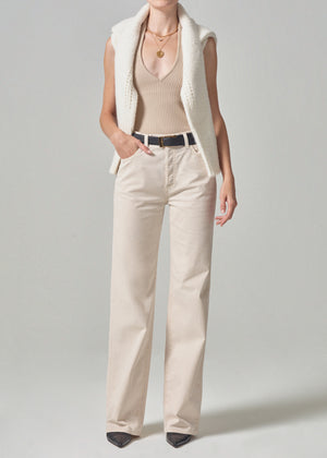 Annina Trouser Jean 30" in Almondette