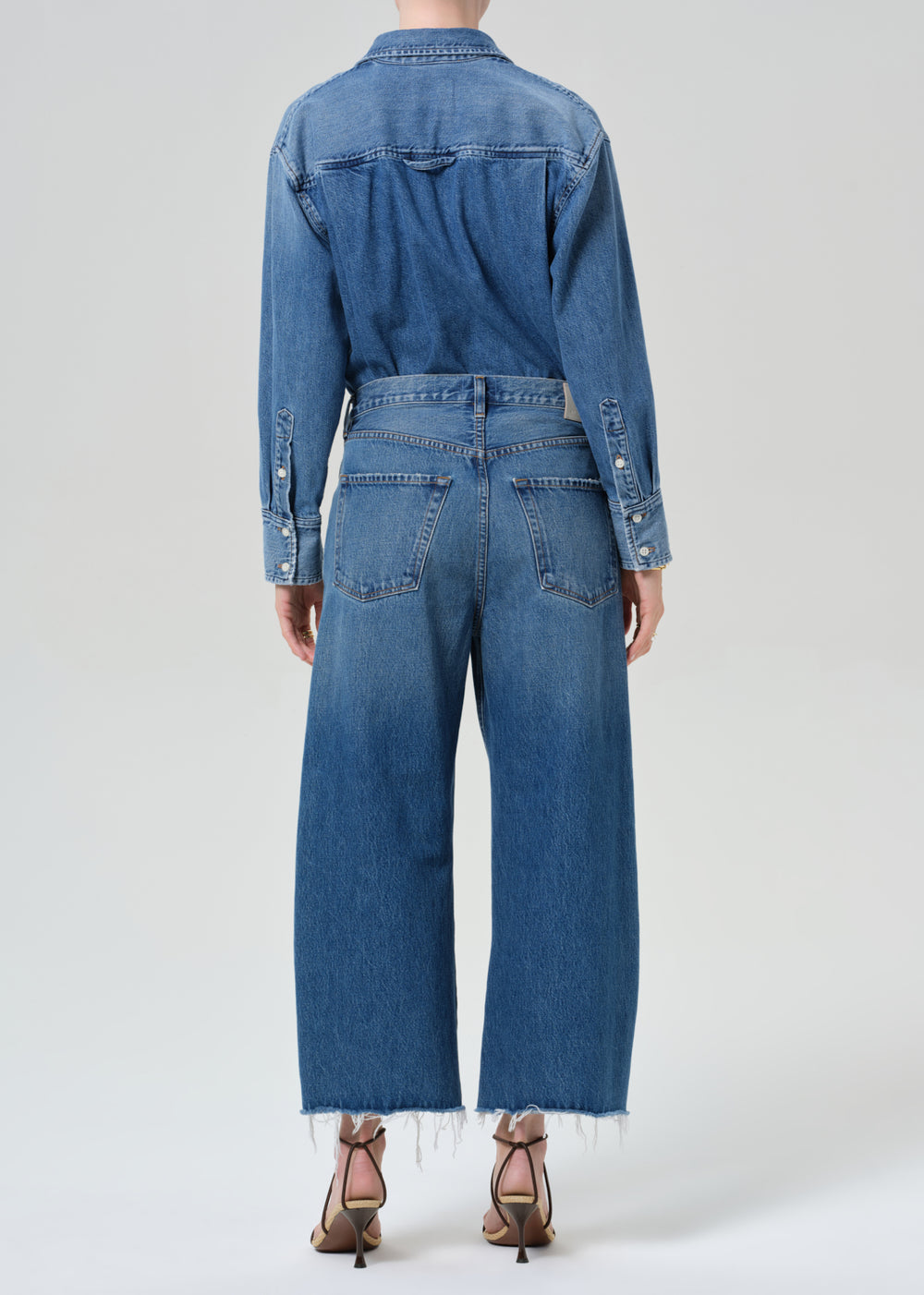 Ayla Raw Hem Crop Chaya