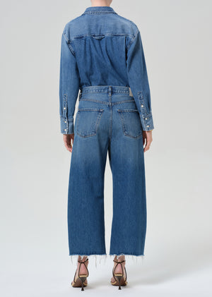 Ayla Raw Hem Crop Chaya