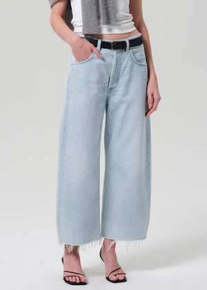 Ayla Raw Hem Crop in Allier