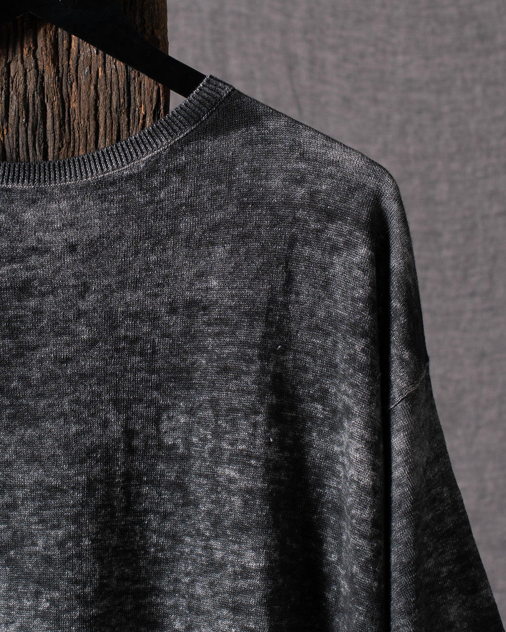Woman Linen Cotton Boat Neck Pullover Carruba