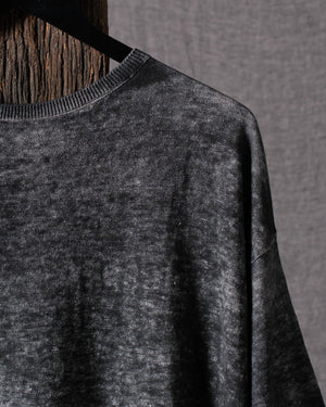 Woman Linen Cotton Boat Neck Pullover Carruba