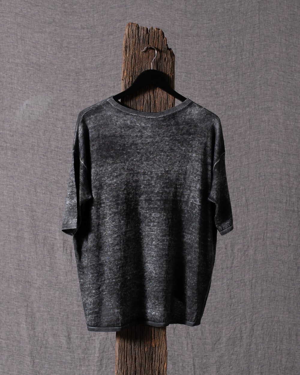 Woman Linen Cotton Boat Neck Pullover Carruba