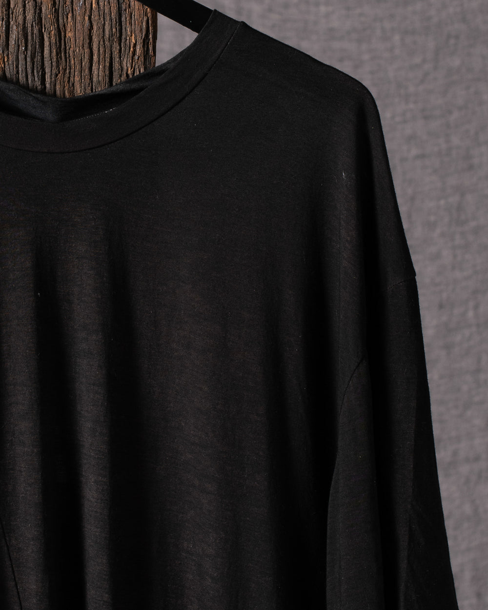 Man Light Cotton Cashmere Over T Shirt w/ Slits N/Carruba