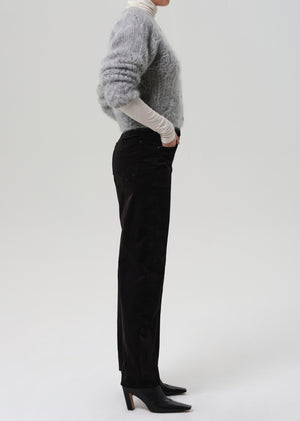 Ayla Baggy in Velvet Black