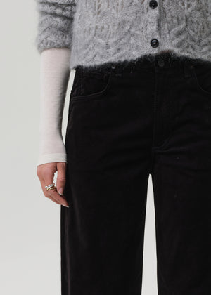 Ayla Baggy in Velvet Black