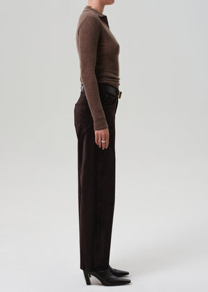 Ayla Baggy in Velvet Espresso