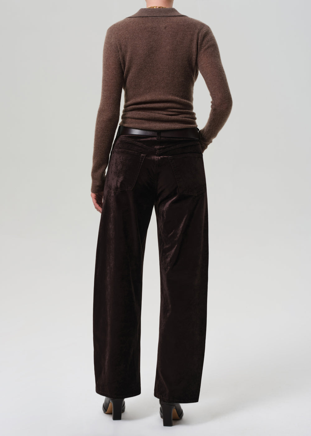 Ayla Baggy in Velvet Espresso