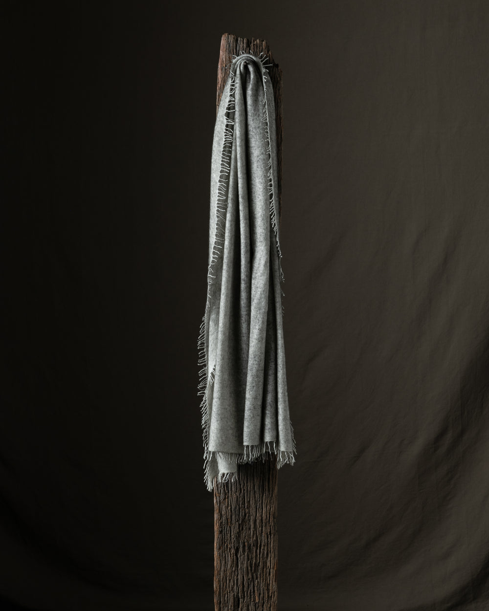Unisex Hand Painted Cashmere Scarf Fango