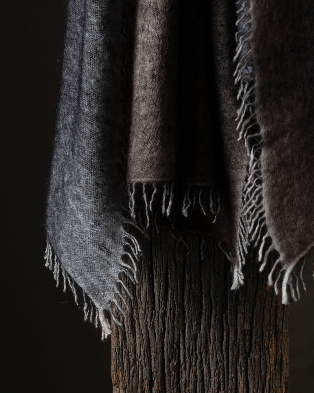 Unisex Hand Painted Cashmere Scarf N/Moro