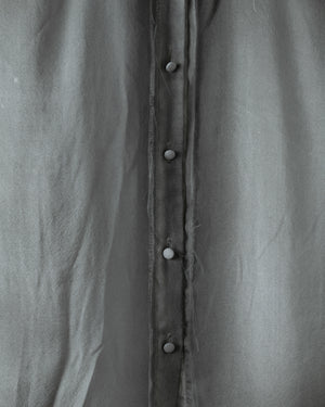 Woman Hand Painted Silk Chiffon Shirt Fango