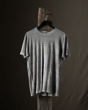 Man Hand Painted Linen Jersey Tee Shirt Fango