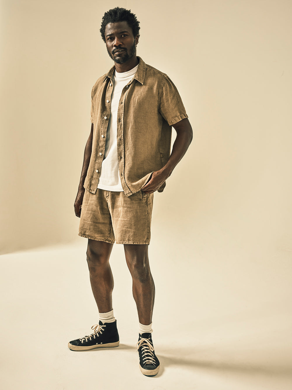 Drawstring Deck Short in Reservoir