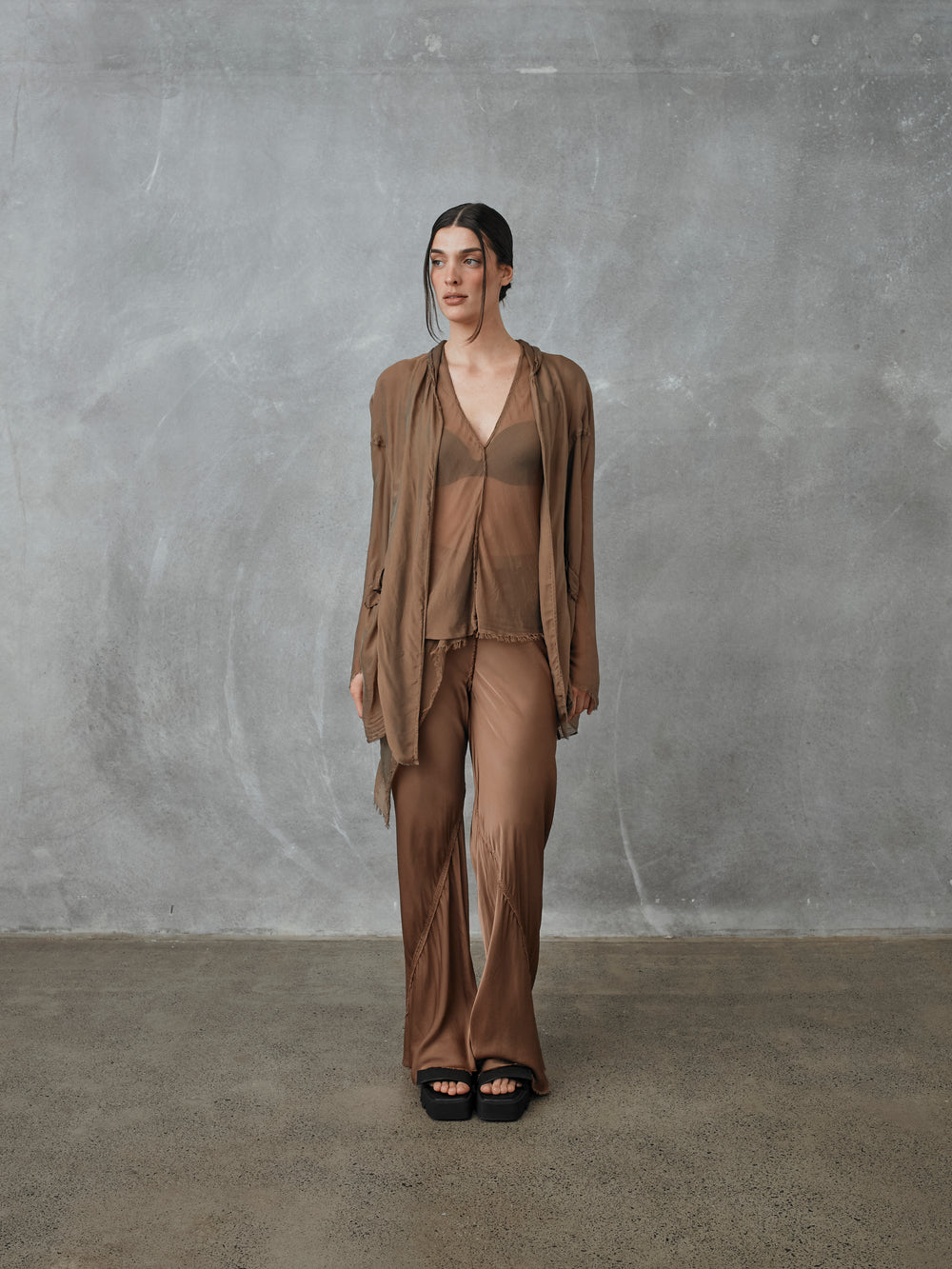 Milano Pants Rayon Caramel