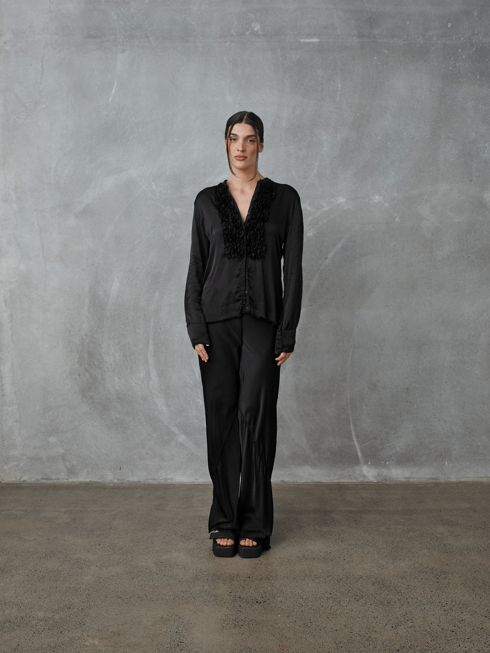 Milano Pants Rayon Black