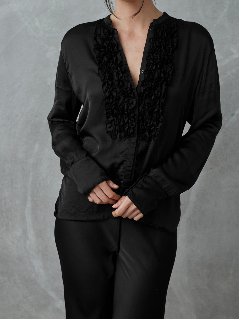 Milano Pants Rayon Black