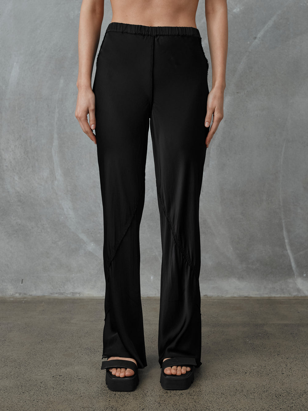 Milano Pants Rayon Black