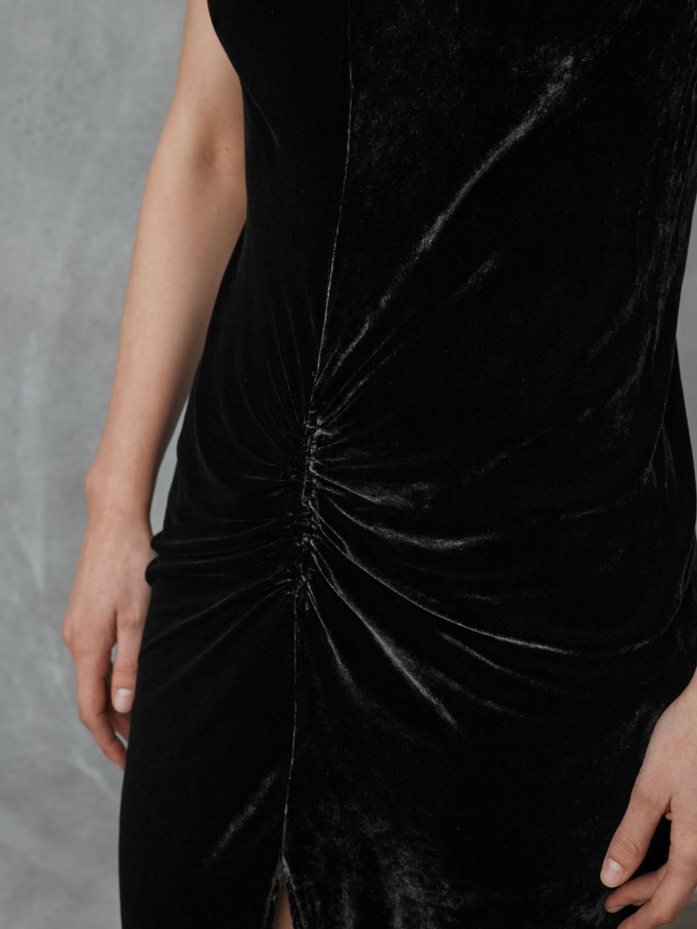 Murano Dress Velvet Black