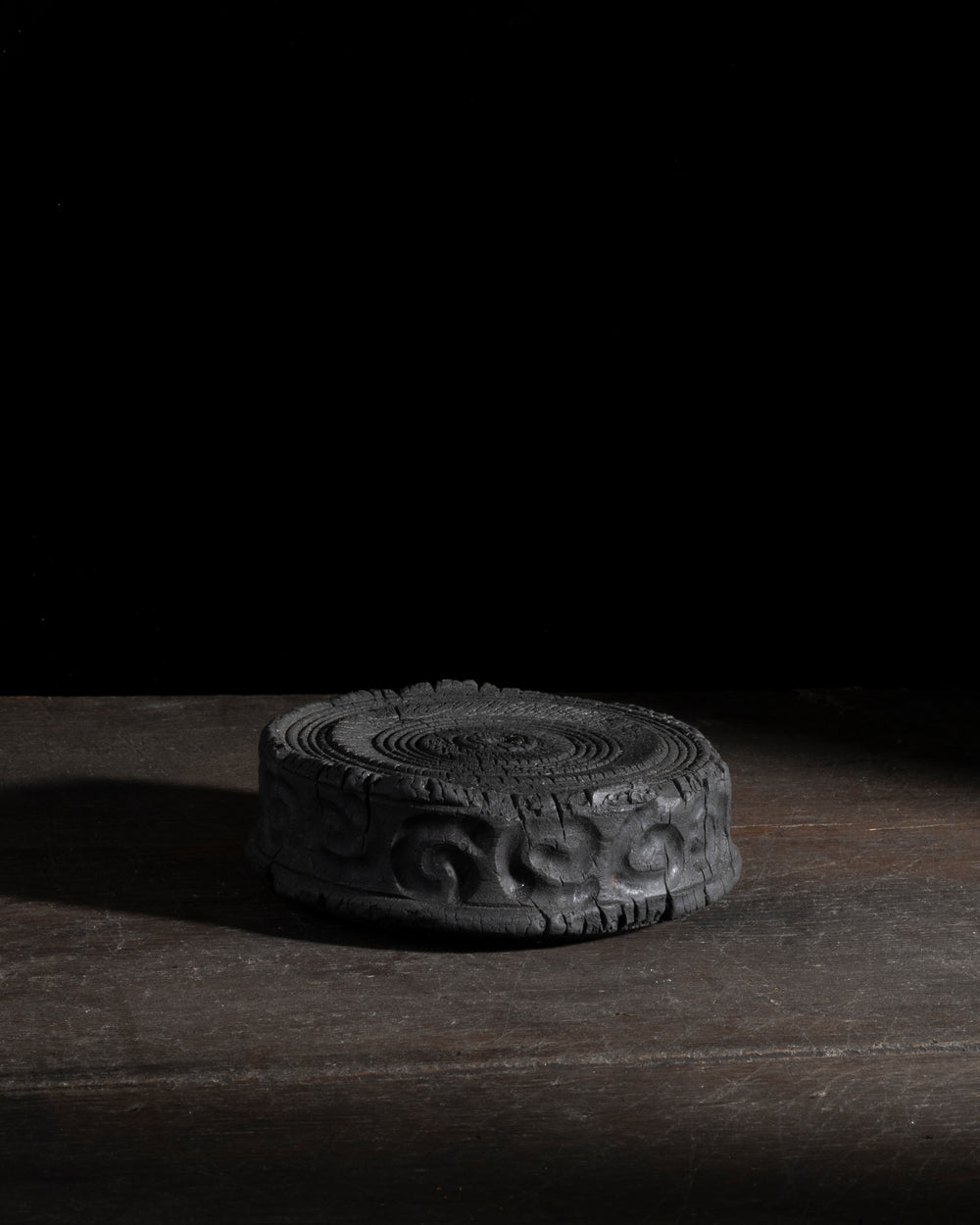 Oak Wood Ceremonial Incense Holder #2