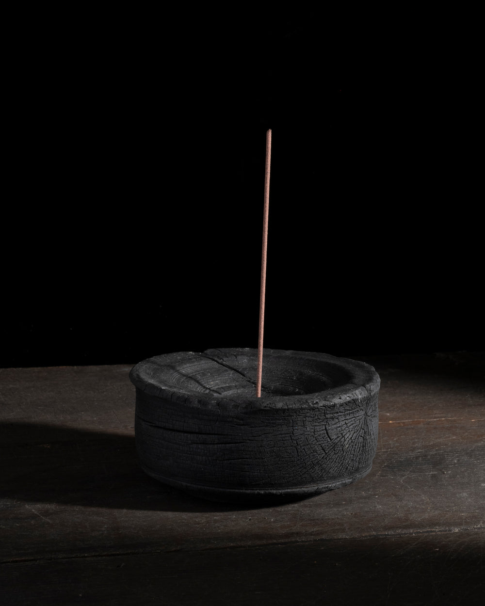 Oak Wood Ceremonial Incense Holder #3