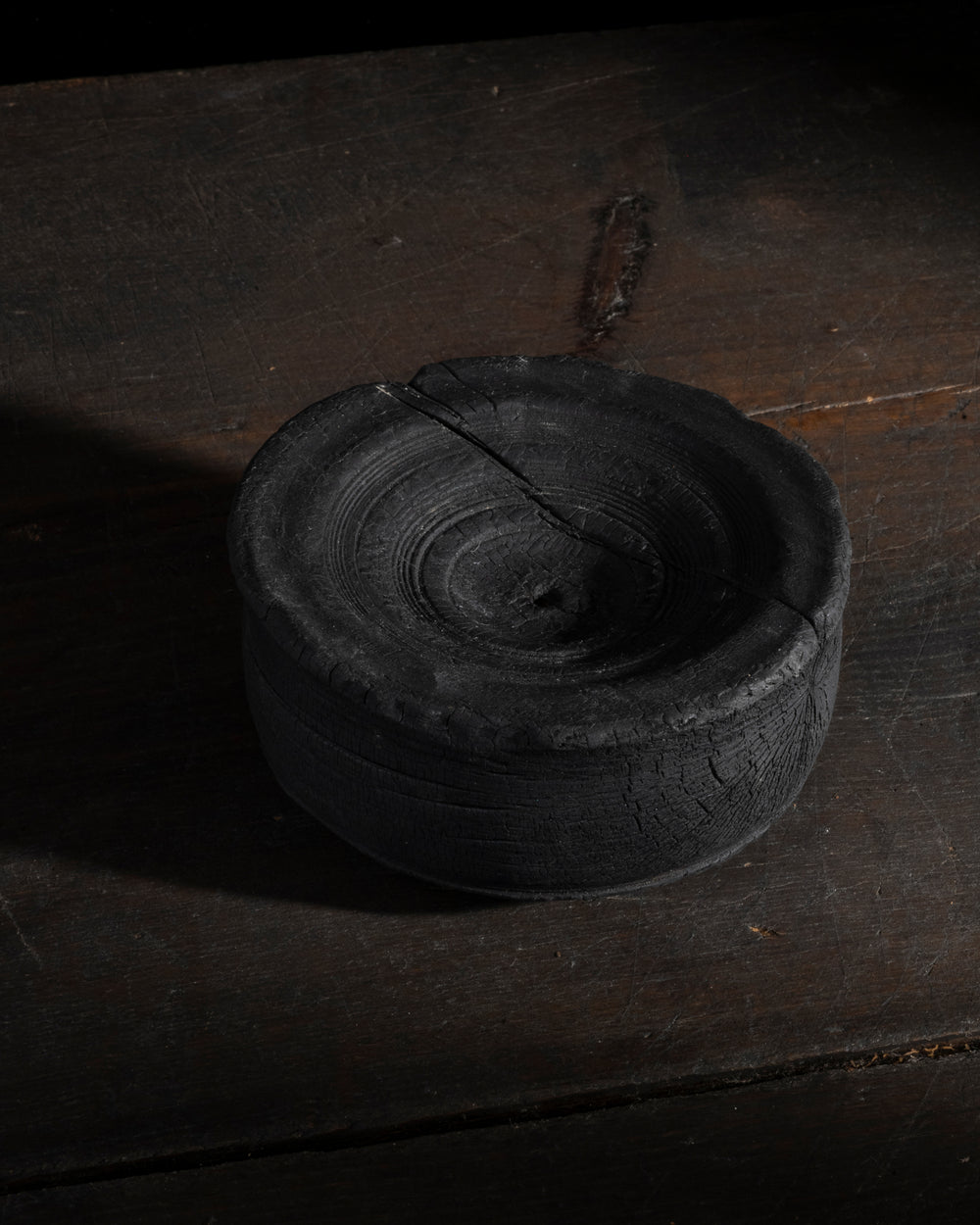 Oak Wood Ceremonial Incense Holder #3