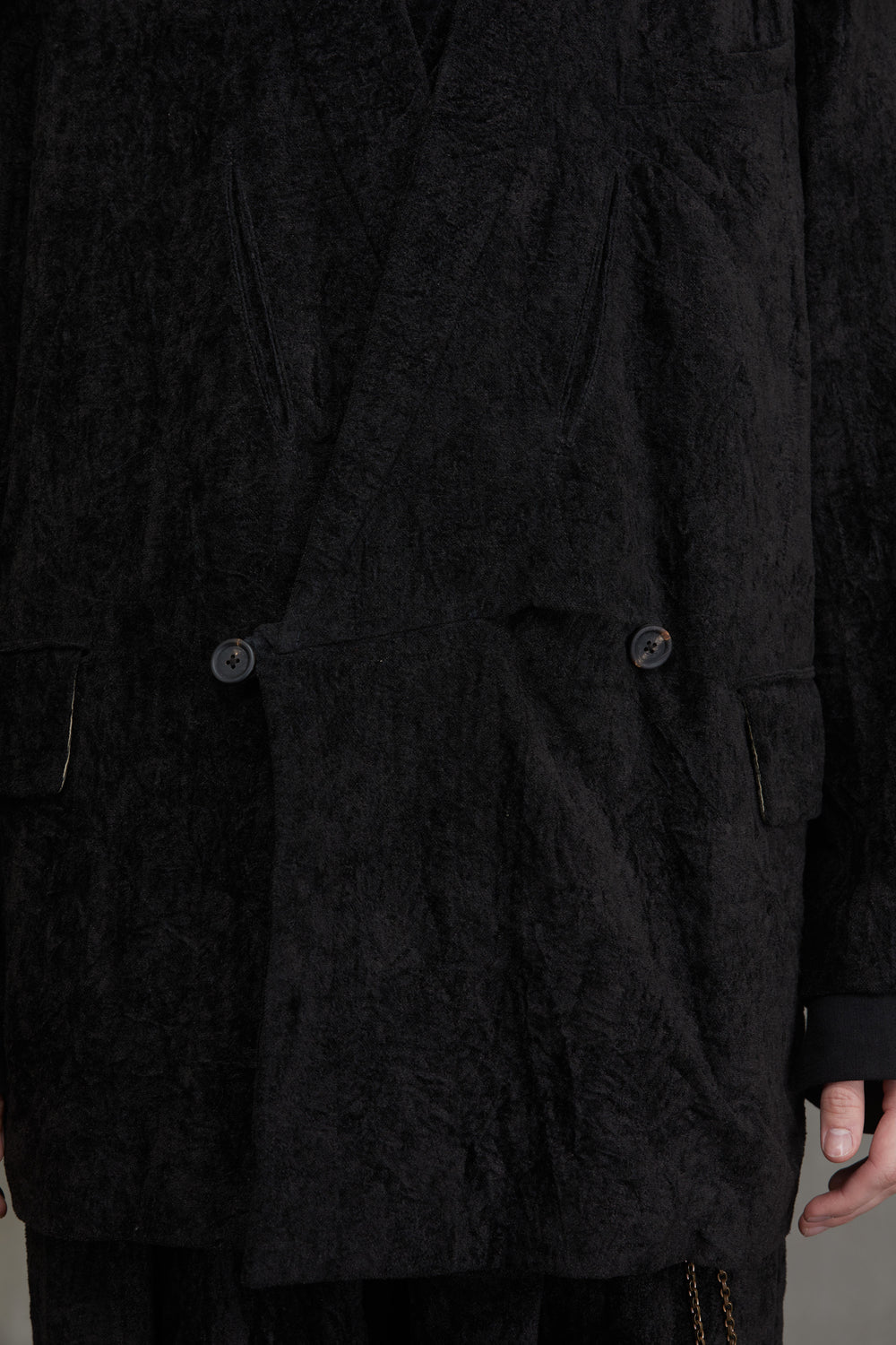 Velvet Short Robe Jacket