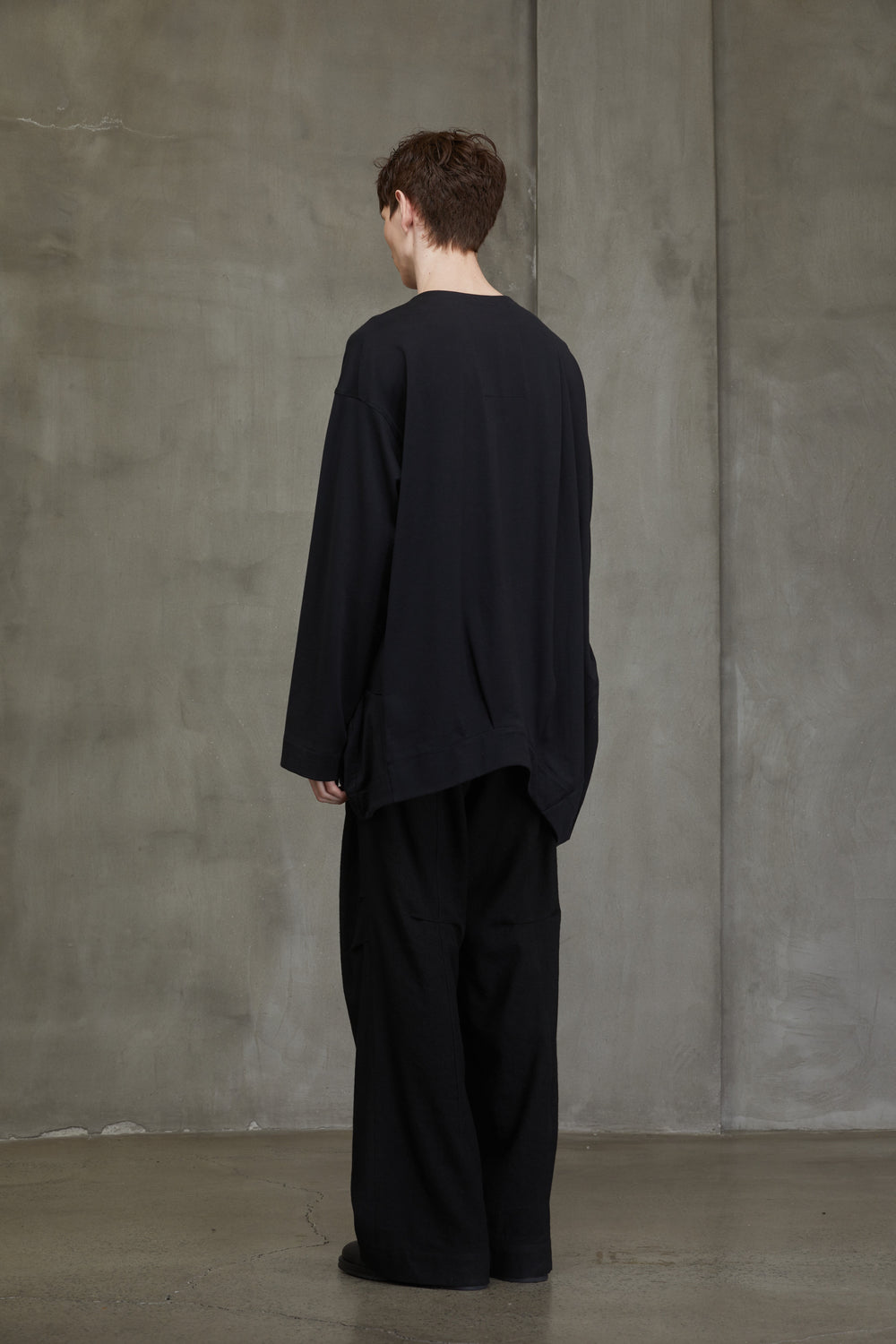Henley Neck Long Sleeves