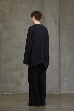 Henley Neck Long Sleeves