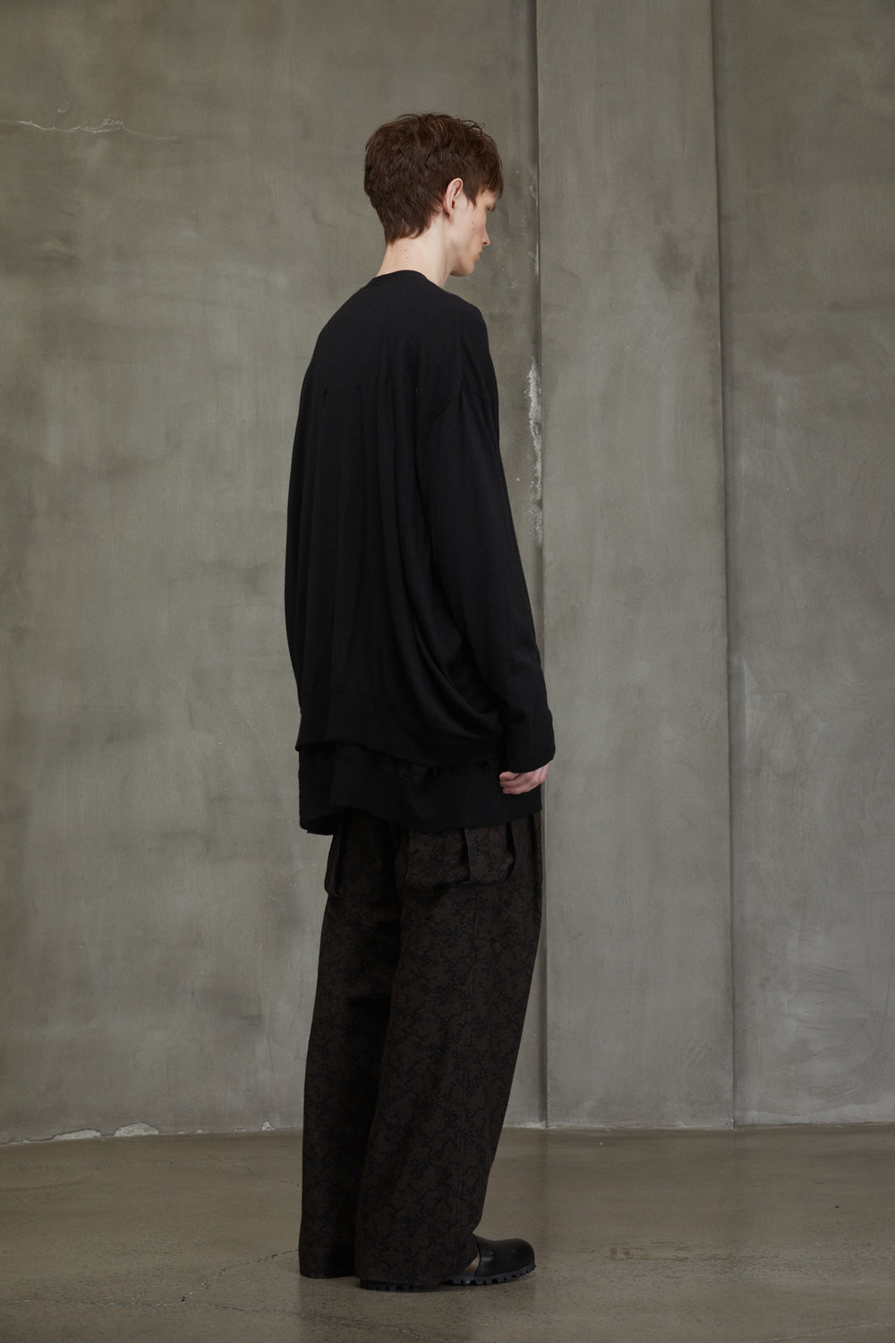 Ultra Light Weight Cardigan Black