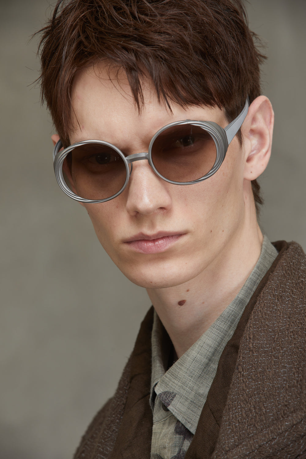 Z-Goggle Antique Titanium x Bronze Gradient Lens