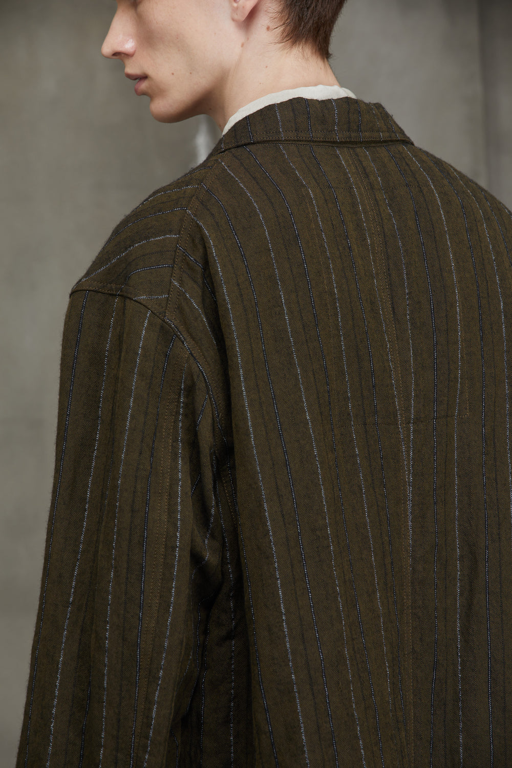 Notch Collar Long Coat