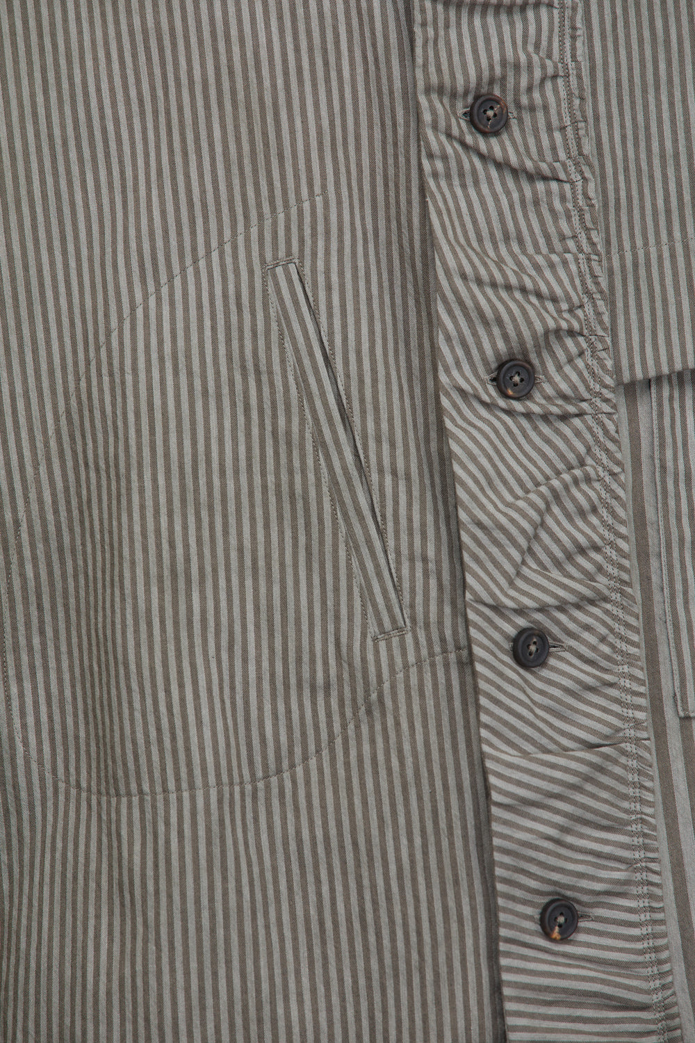Oversized Striped Shirt