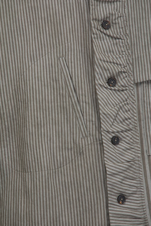 Oversized Striped Shirt