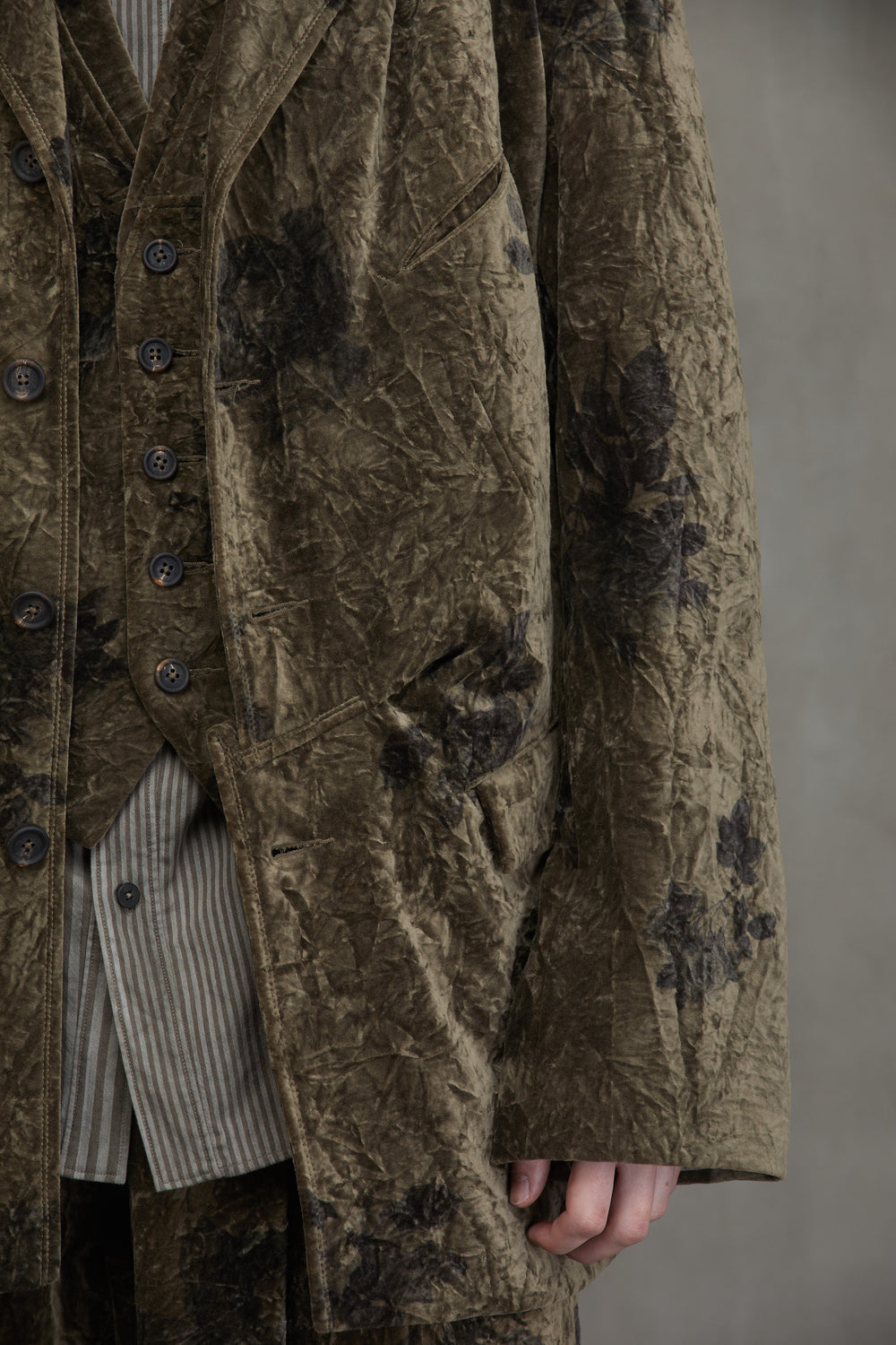 Velvet Lumped Jacket